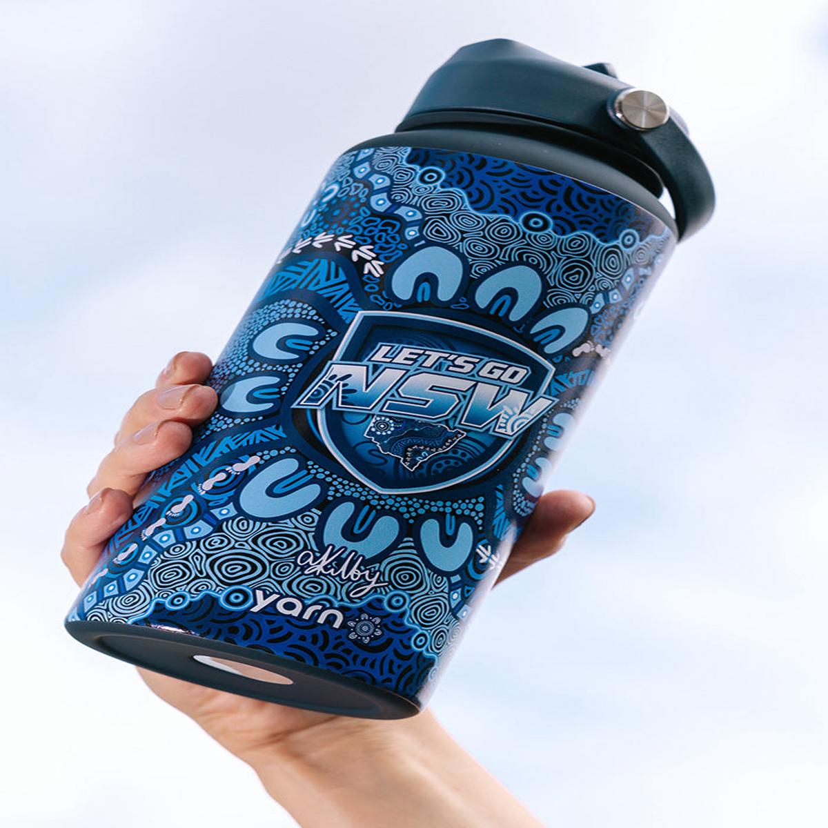Brotherhood 1L Insulated Stainless Steel Drink Bottle with Handle