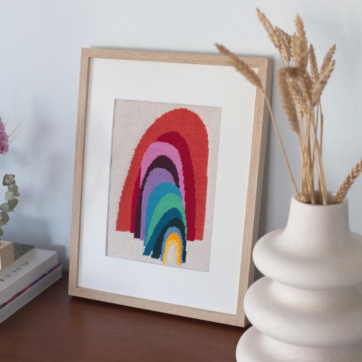 From the Other Side Rainbow Needlepoint Kit