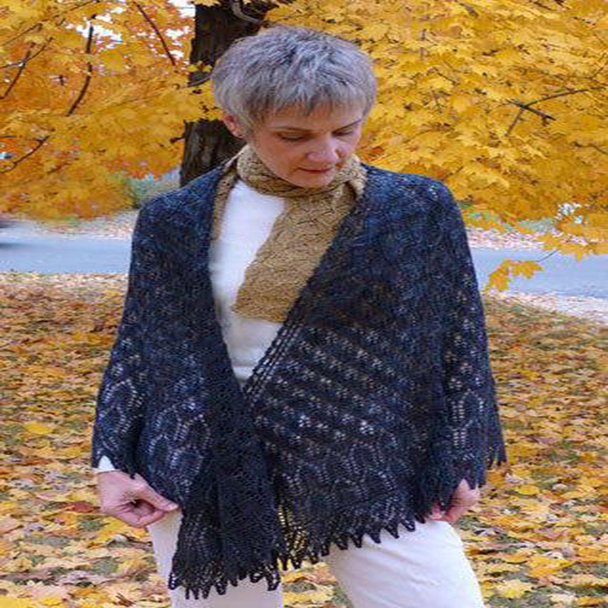 Irtfa'a Faroese Lace Shawl knitting pattern