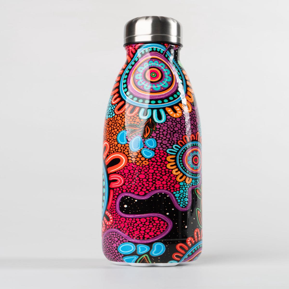 Celebration Vacuum Insulated Double Walled Stainless Steel Personalised Water Bottle