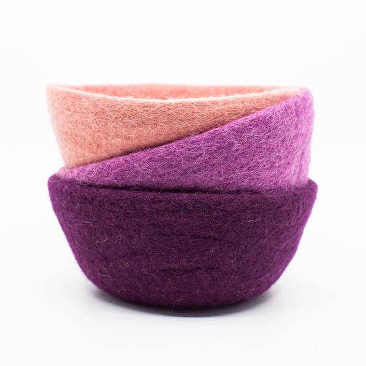 Fibres of Life Felt Bowl - Large