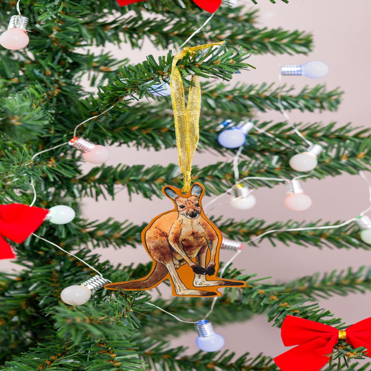 Kangaroo (Barra) 'Australian Wildlife Conservancy' Acrylic Ornament