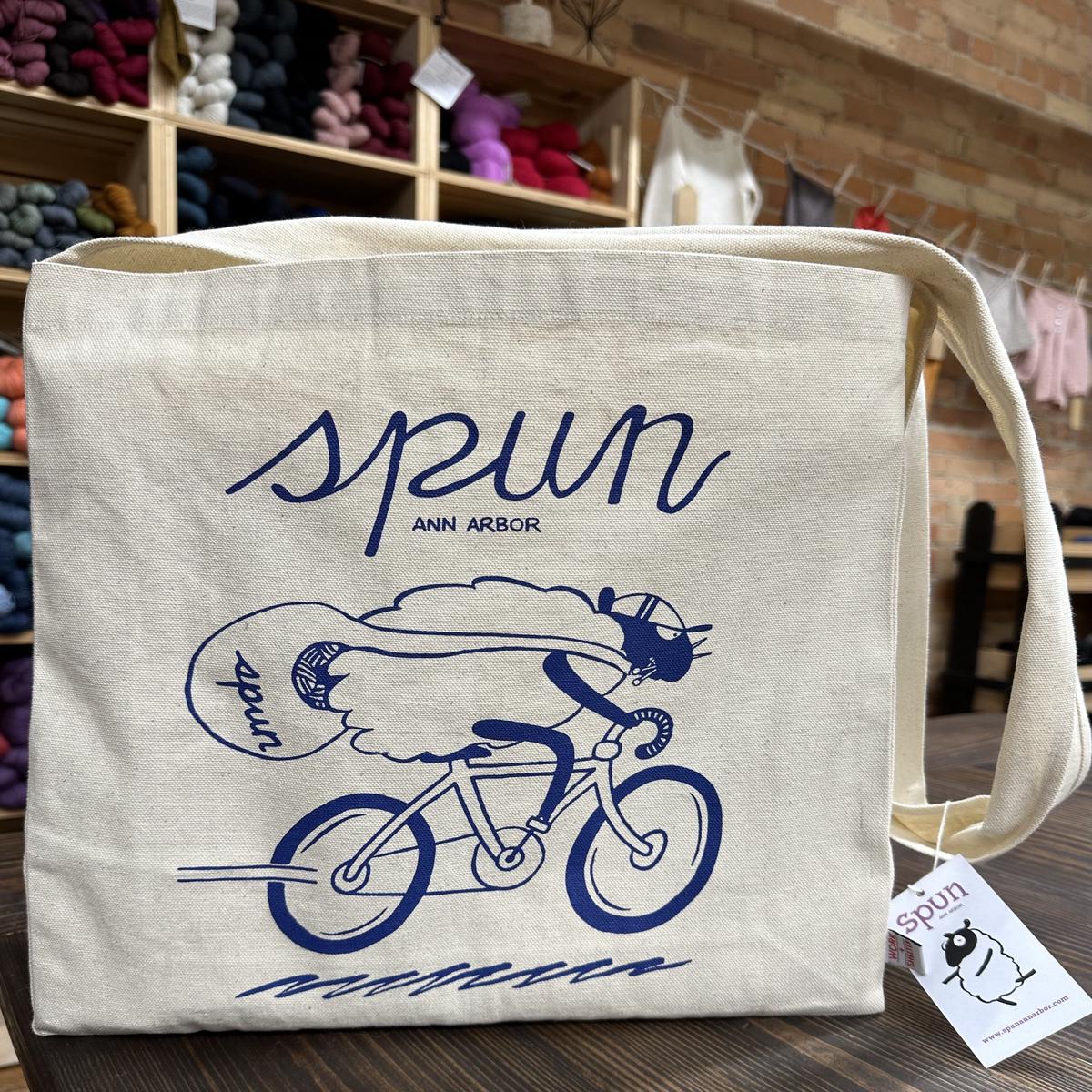 Spun Cross-Body Messenger Bag (Work + Shelter)