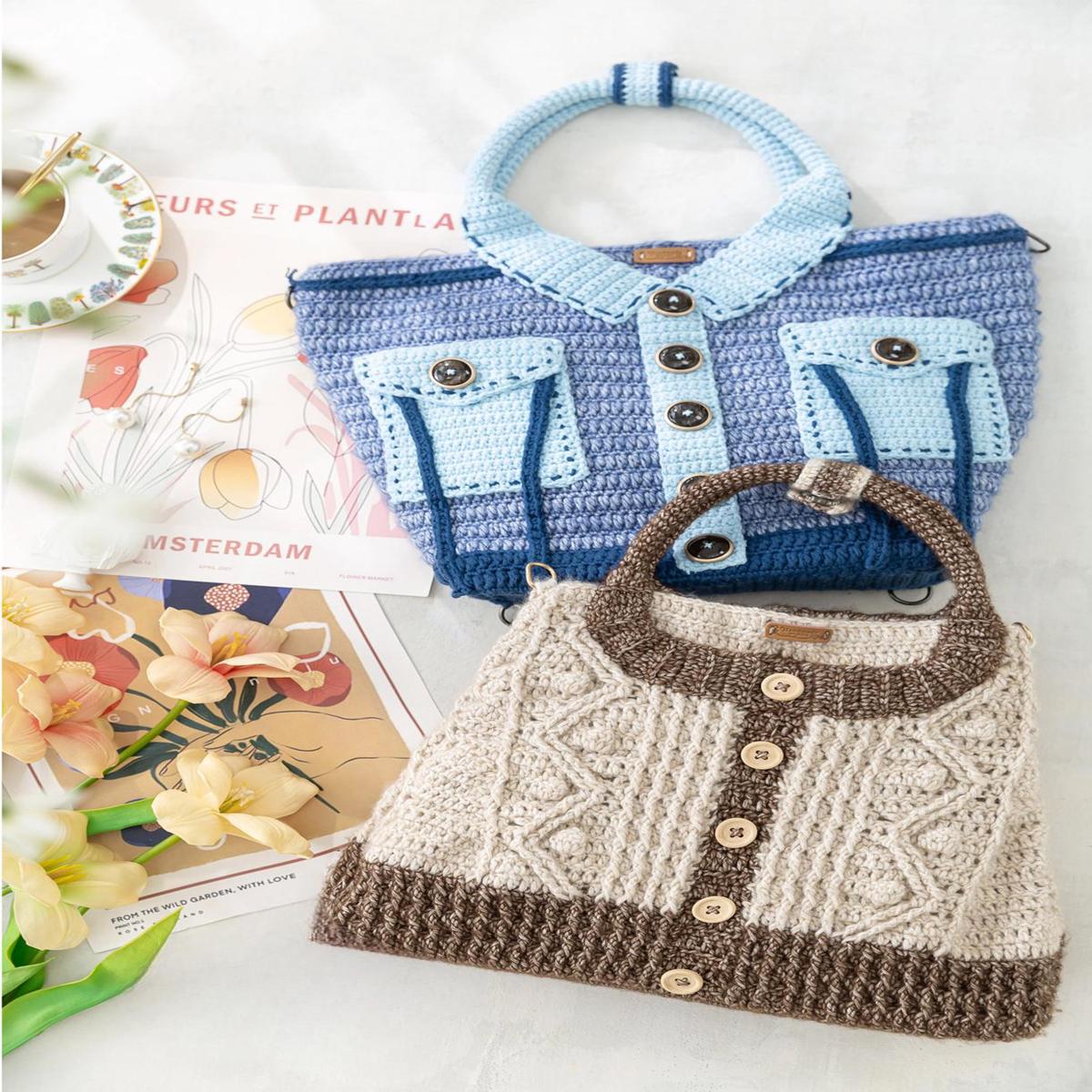 The Knitwear Tote Crochet Pattern