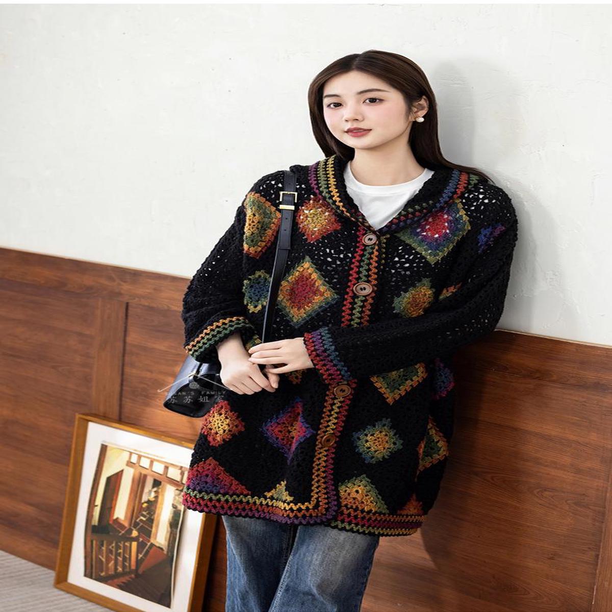 Prism Coat Crochet Kit