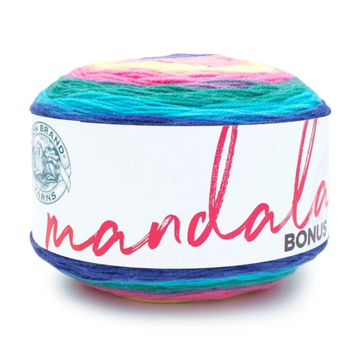 (1 Skein) Lion Brand Yarn 125-265E Mandala Bonus Bundle Yarn, Wraith