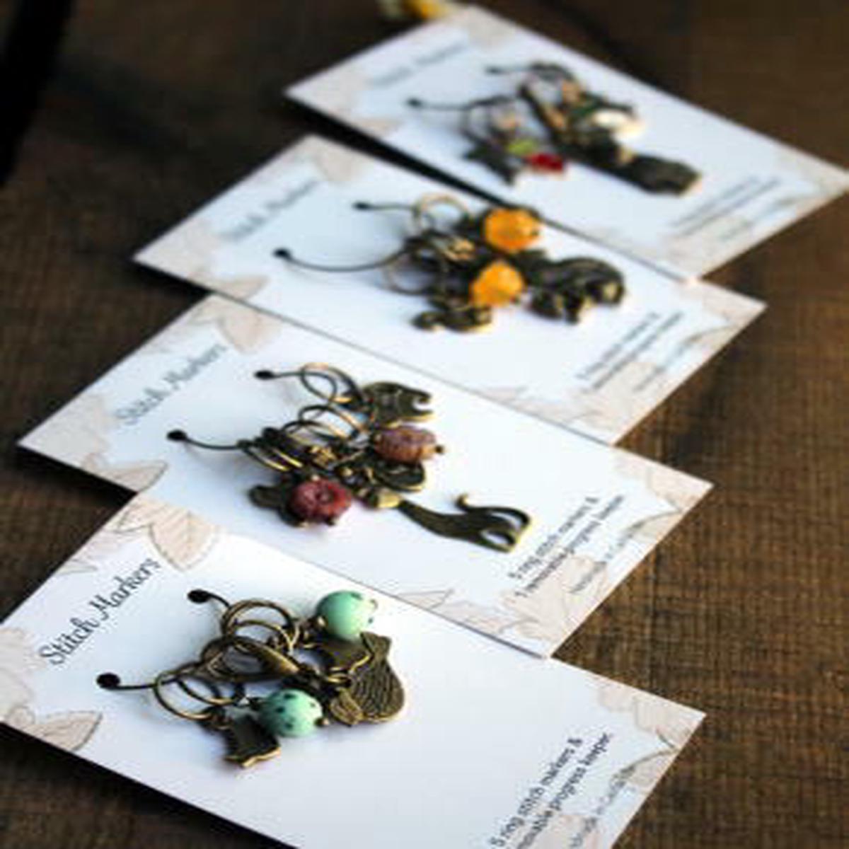 Animal Family Stitch Marker Set