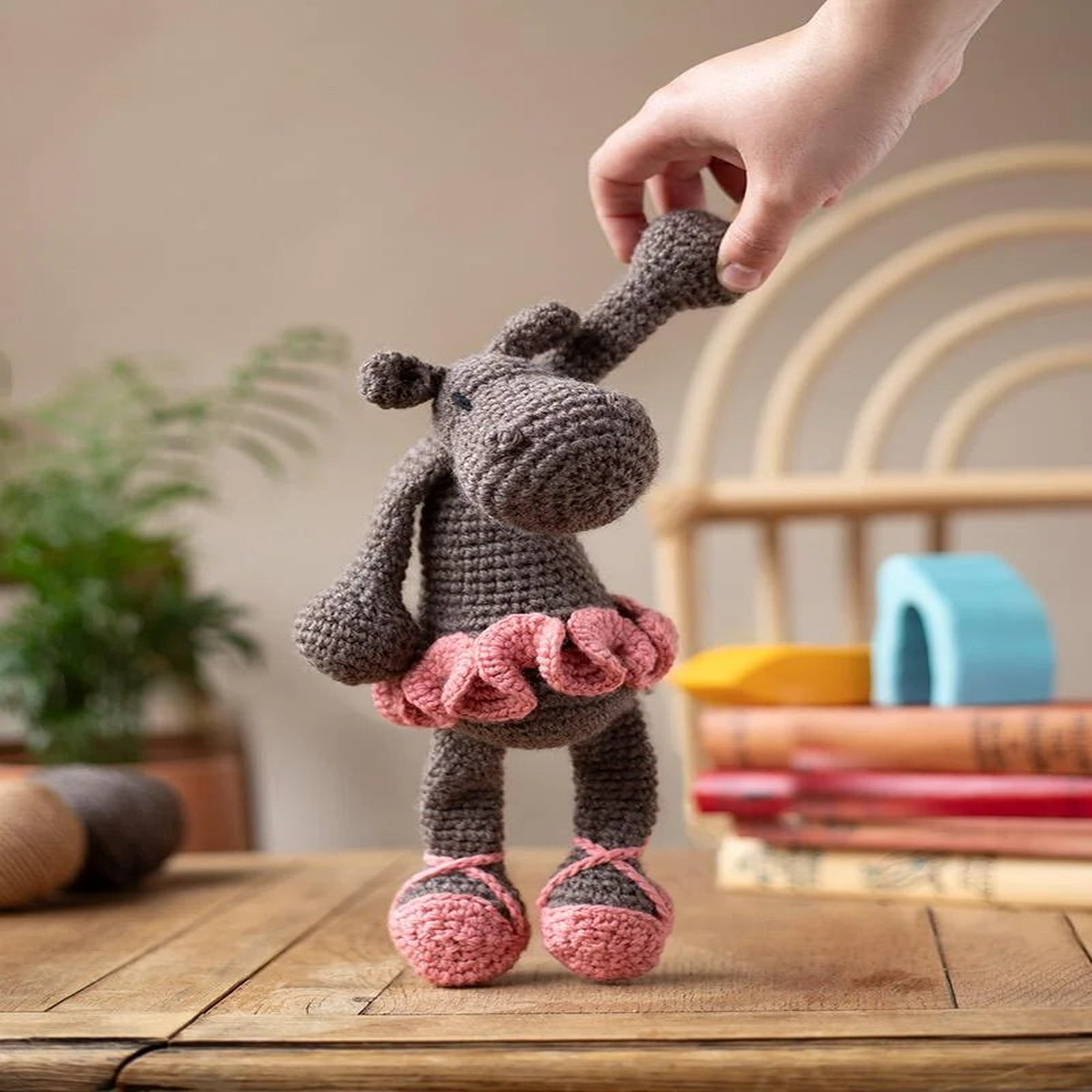 Ballerina Hippo (Toft Crochet Kit)