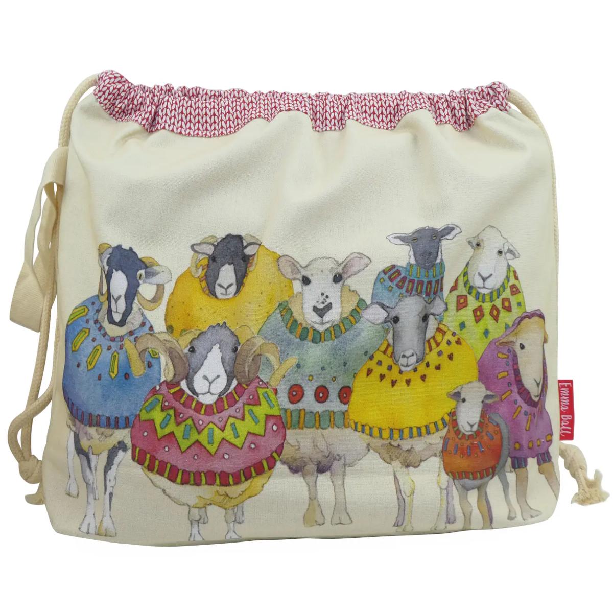 Emma Ball Drawstring Bag