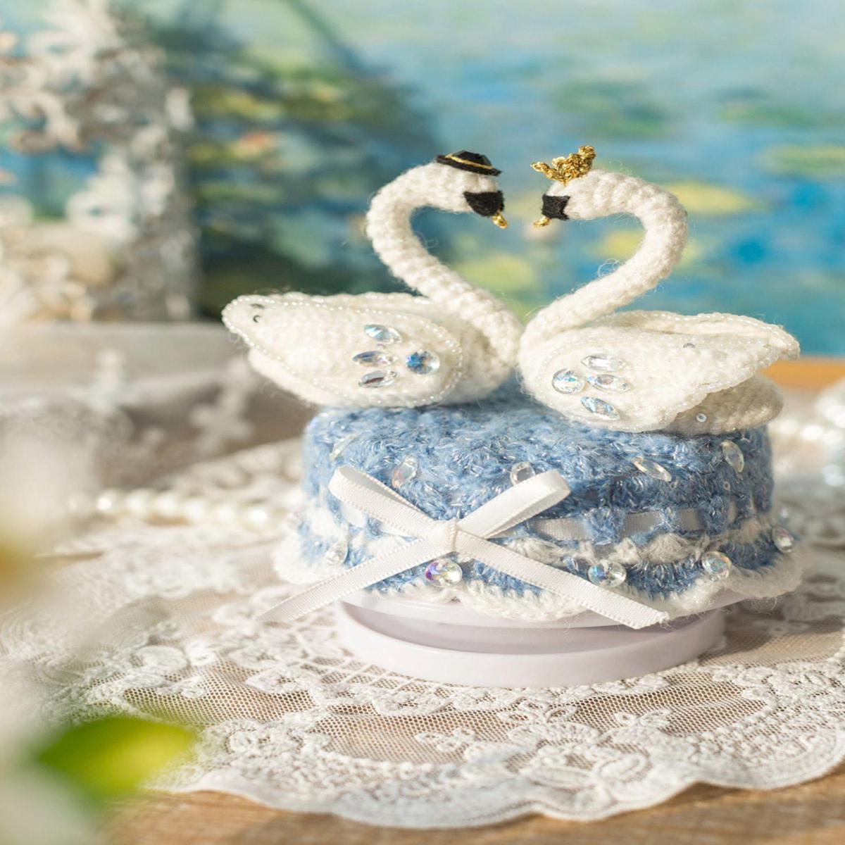 Swan Lake Music Box Crochet Yarn Kit