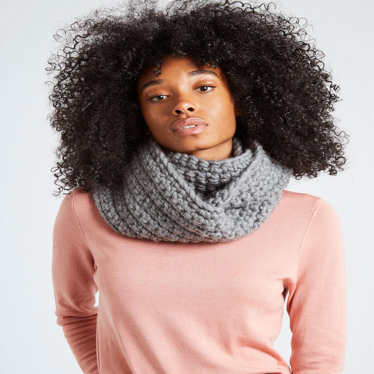 Celebration Snood Pattern by Wool and The Gang, Cowl Pattern