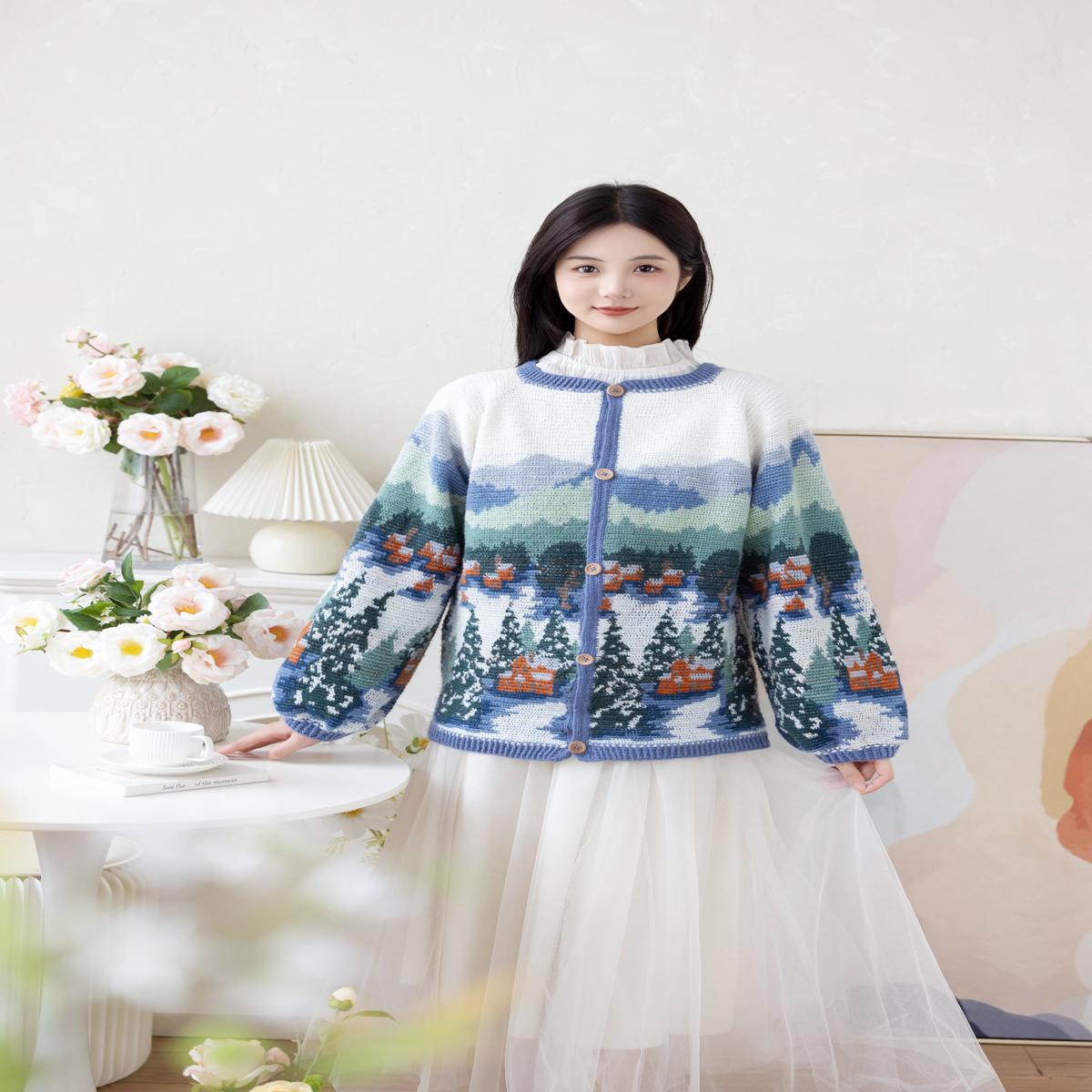 Snowtown | Crochet Chart Pattern | Limited Written Instructions | Video Tutorial Available