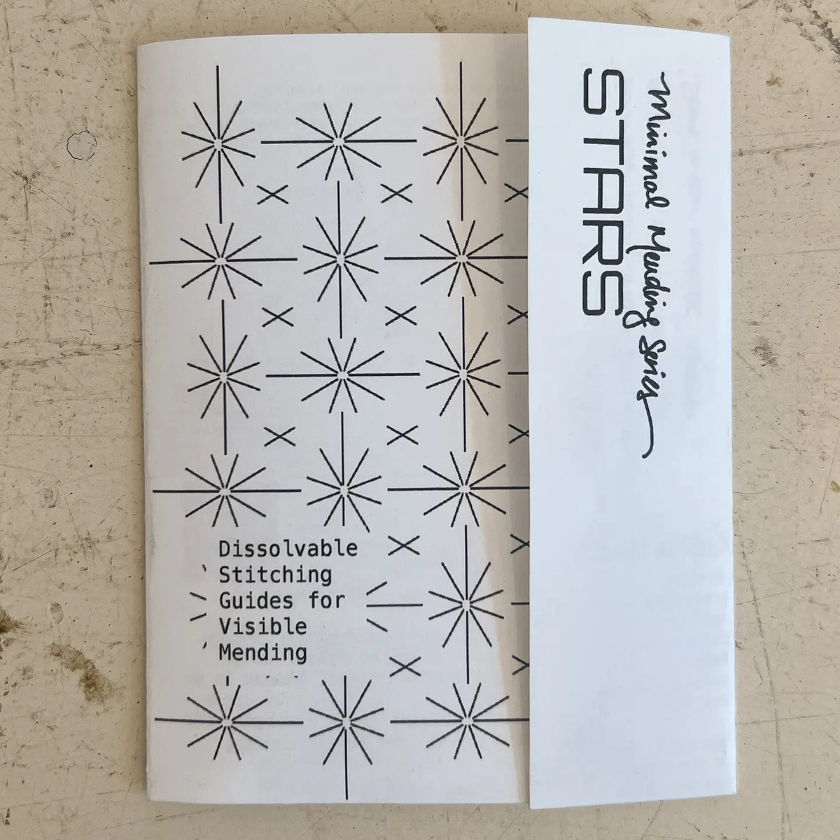 Stars - Minimal Mending + Embellishment Stick & Stitch | Approved Textiles