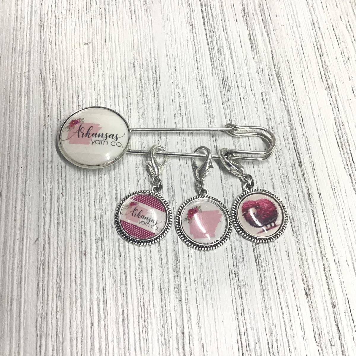 AYC Stitch Markers and Holder