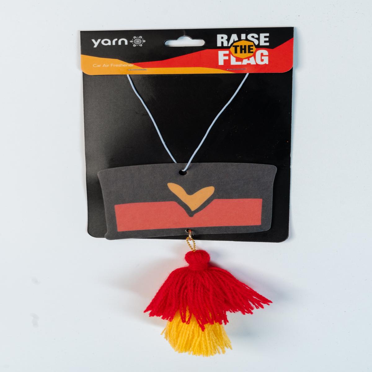 "Raise The Flag" Aboriginal Flag Car Air Freshener