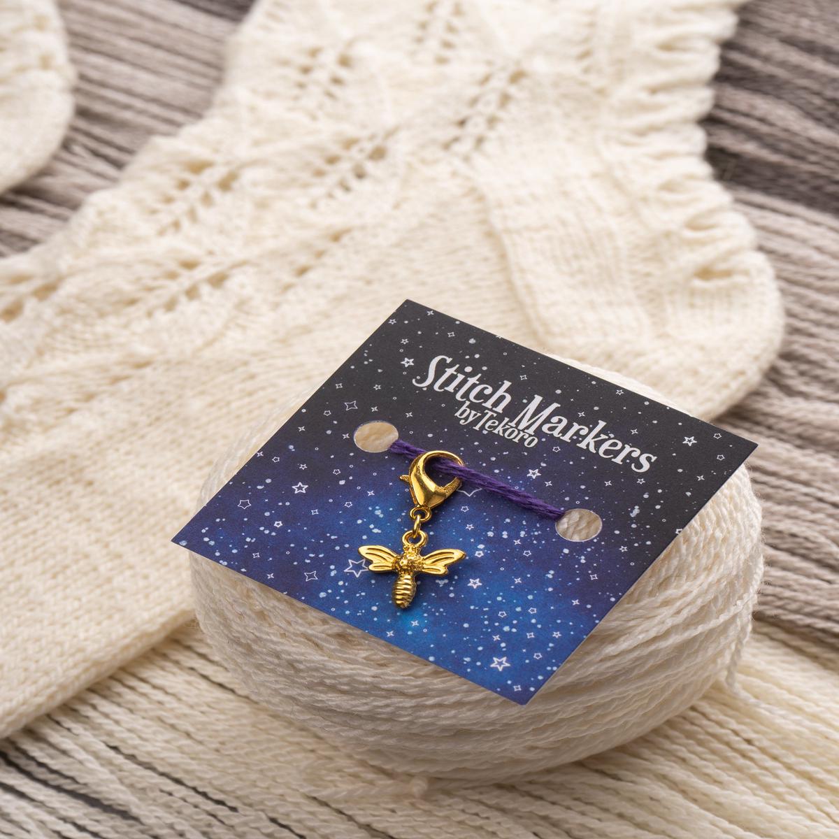 Bee Stitch Marker