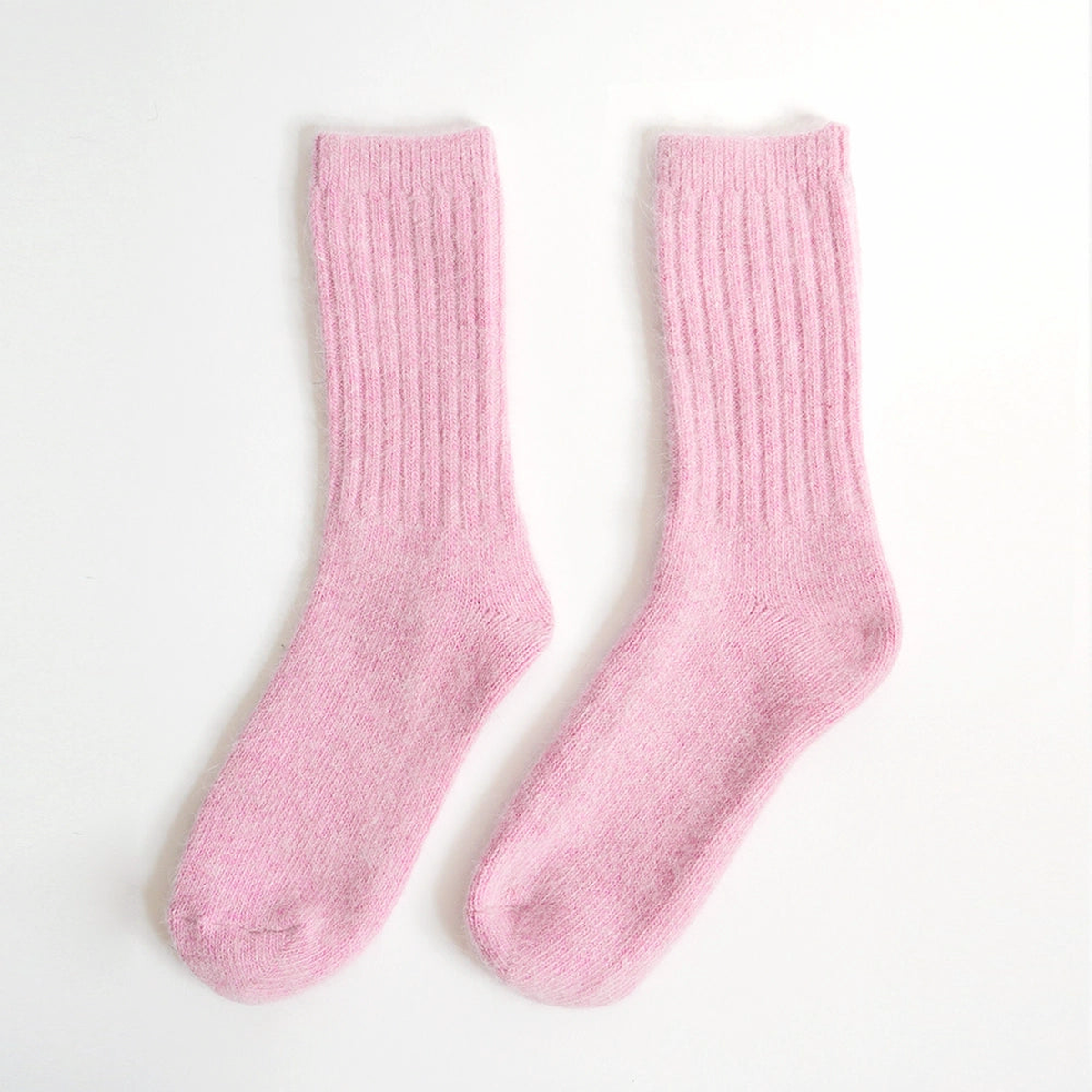 ELMNTL - Super Soft Wool Socks - Pink