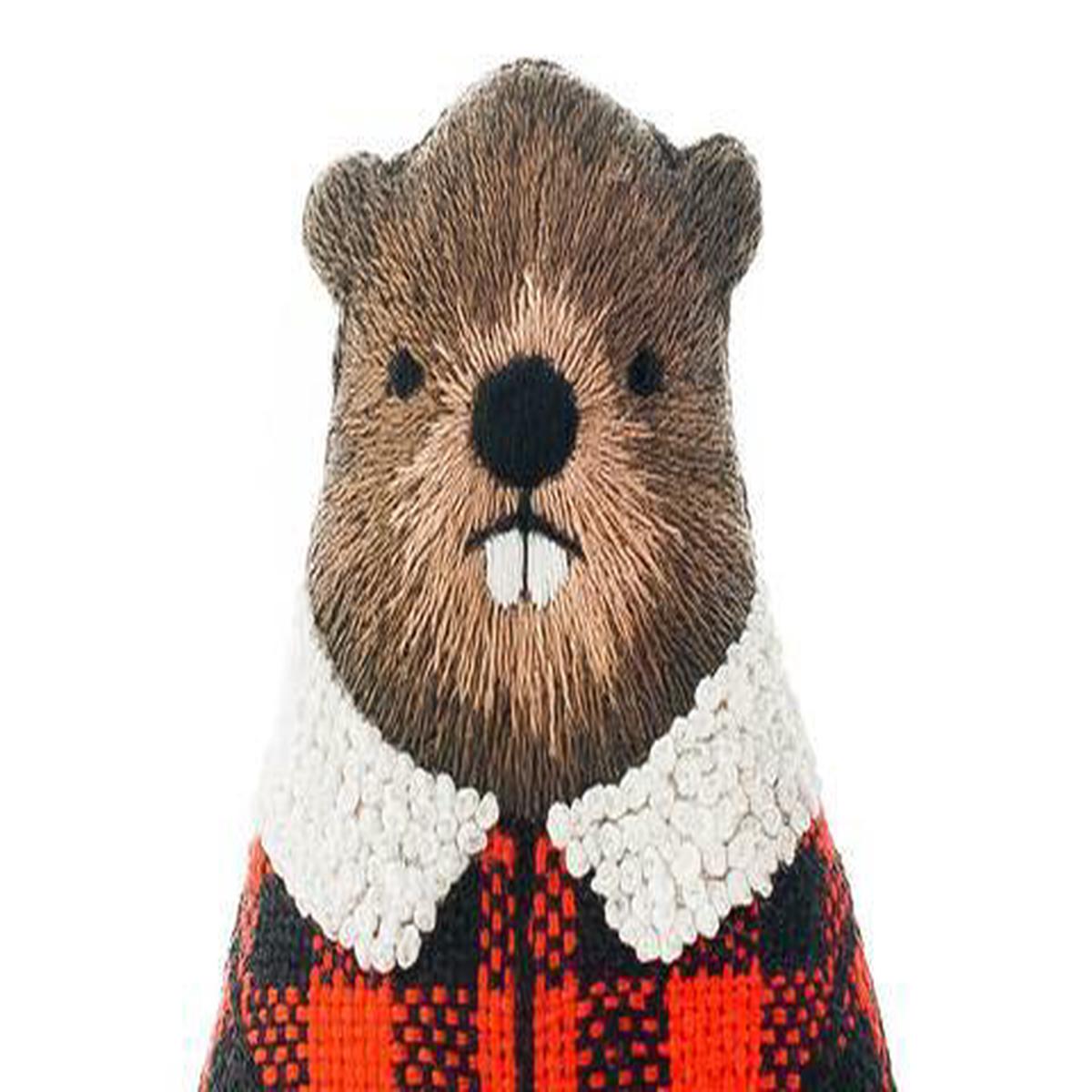 Beaver DIY Embroidered Doll Kit (Kiriki, Level 3)
