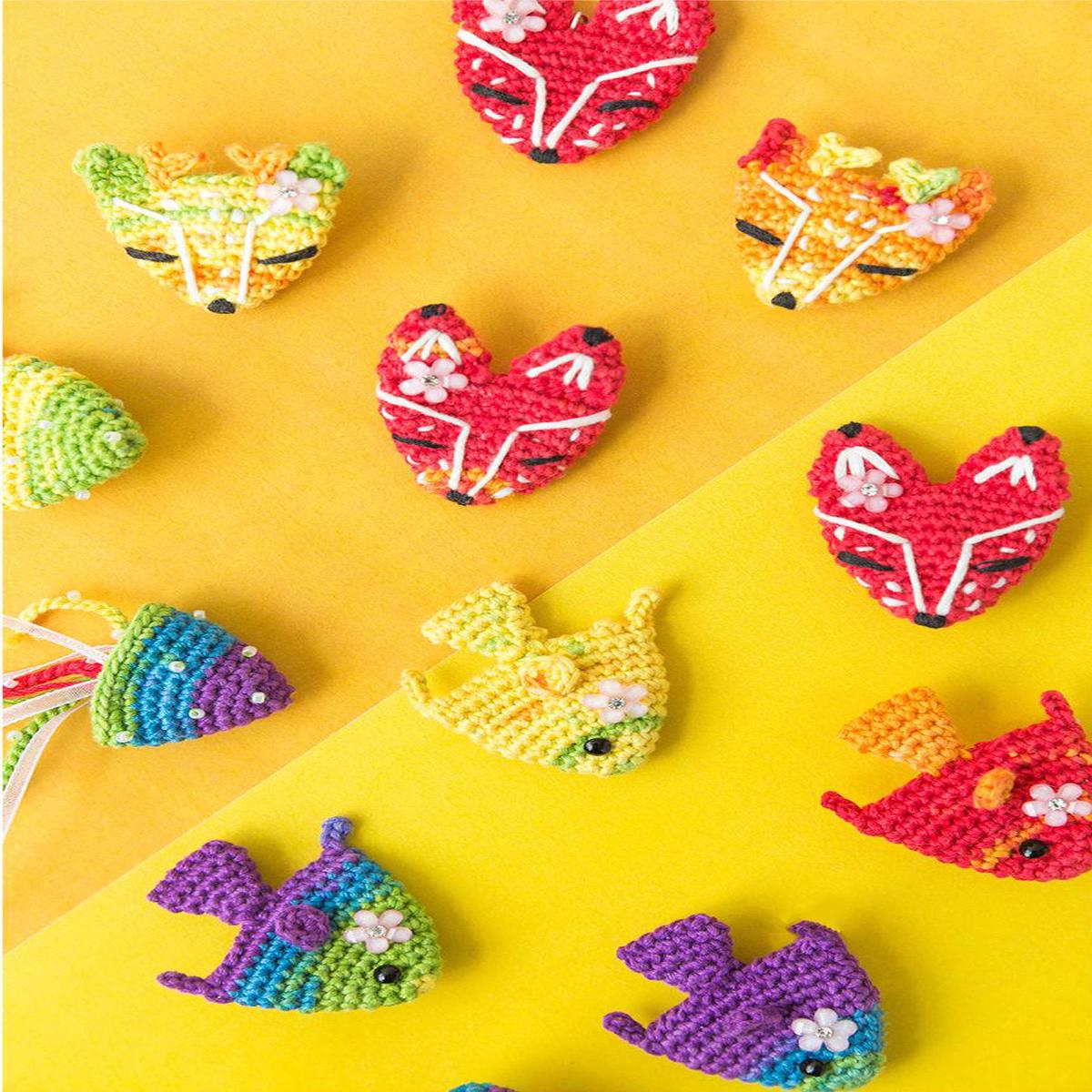 Versatile Brooch Crochet Pattern