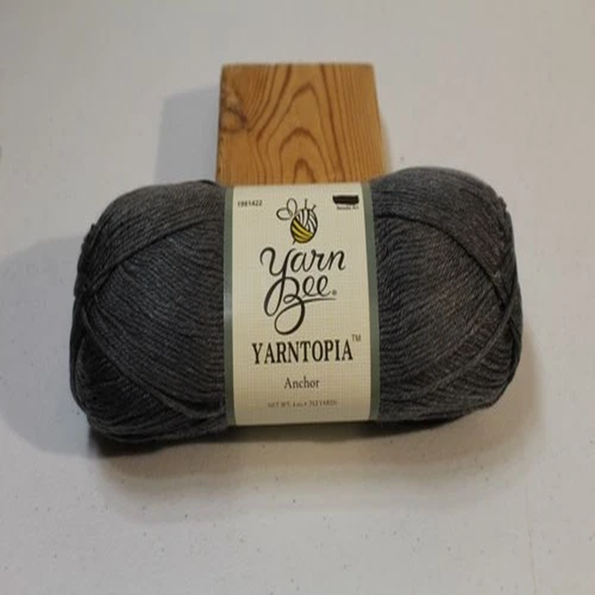 Yarn Bee Yarn, Color: Anchor 4 OZ. each Lot of 3 skeins 100% Acrylic