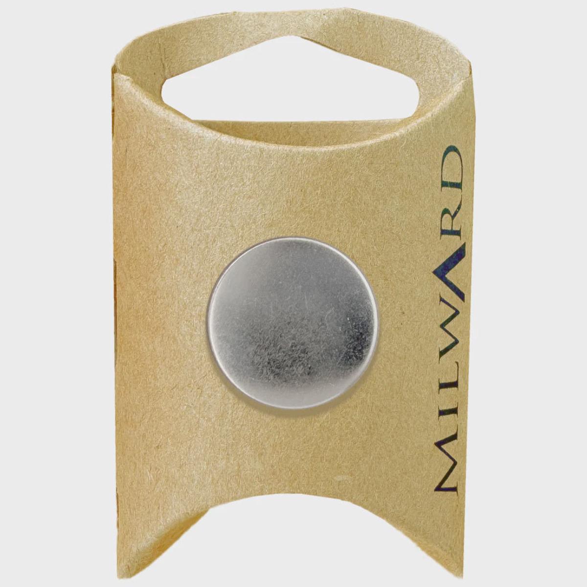 Brass Shank Suit Buttons / Silver (19mm)