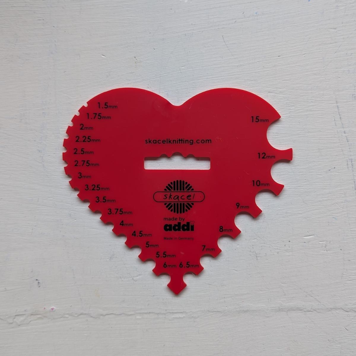Addi Needle Gauge Heart