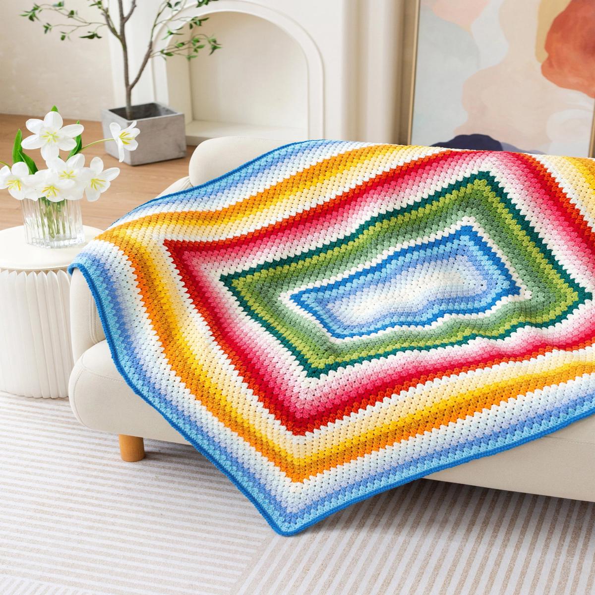 Candybow Blanket Crochet Kit