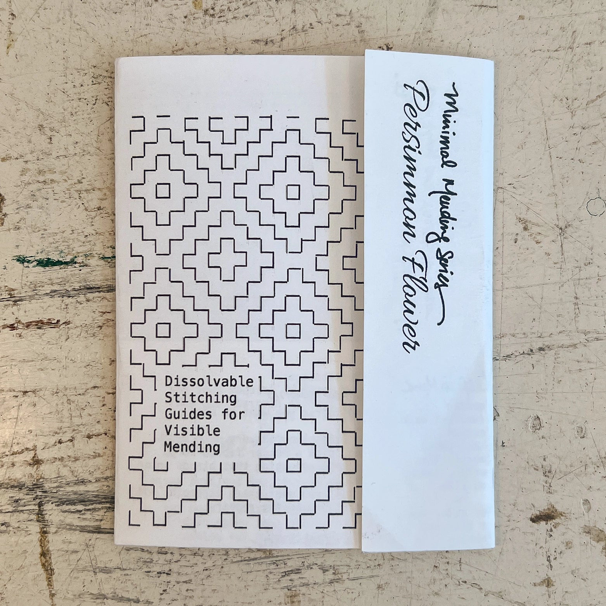 Persimmon Flowers Mending + Embellishment Stick & Stitch | Approved Textiles