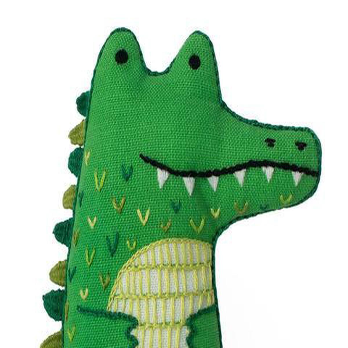 Alligator DIY Embroidered Doll Kit (Kiriki, Level 2)