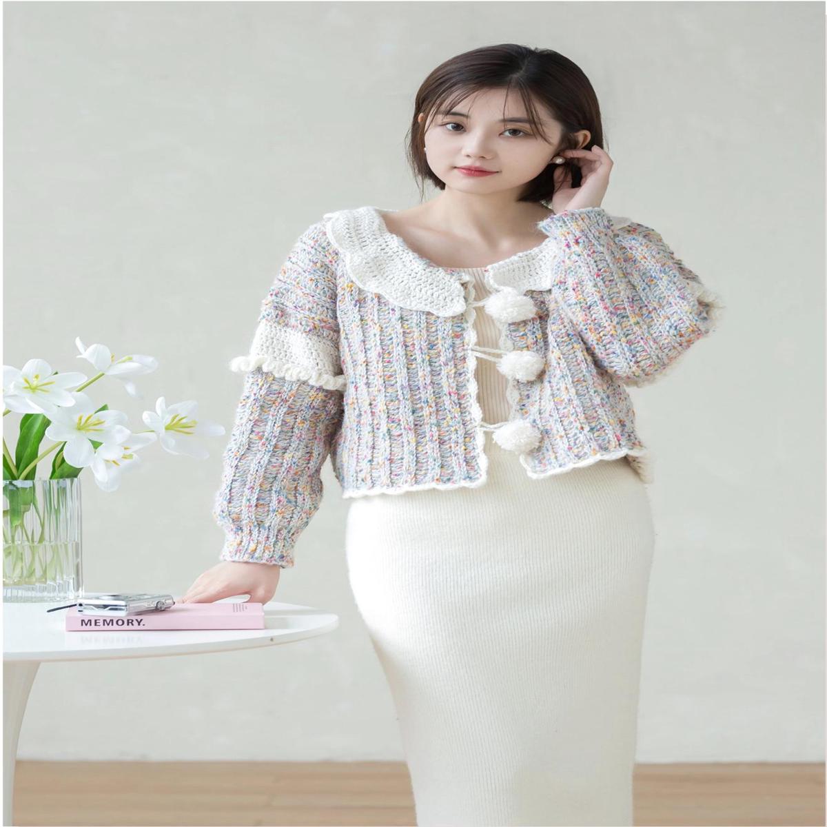 Candy Cardigan Crochet Pattern