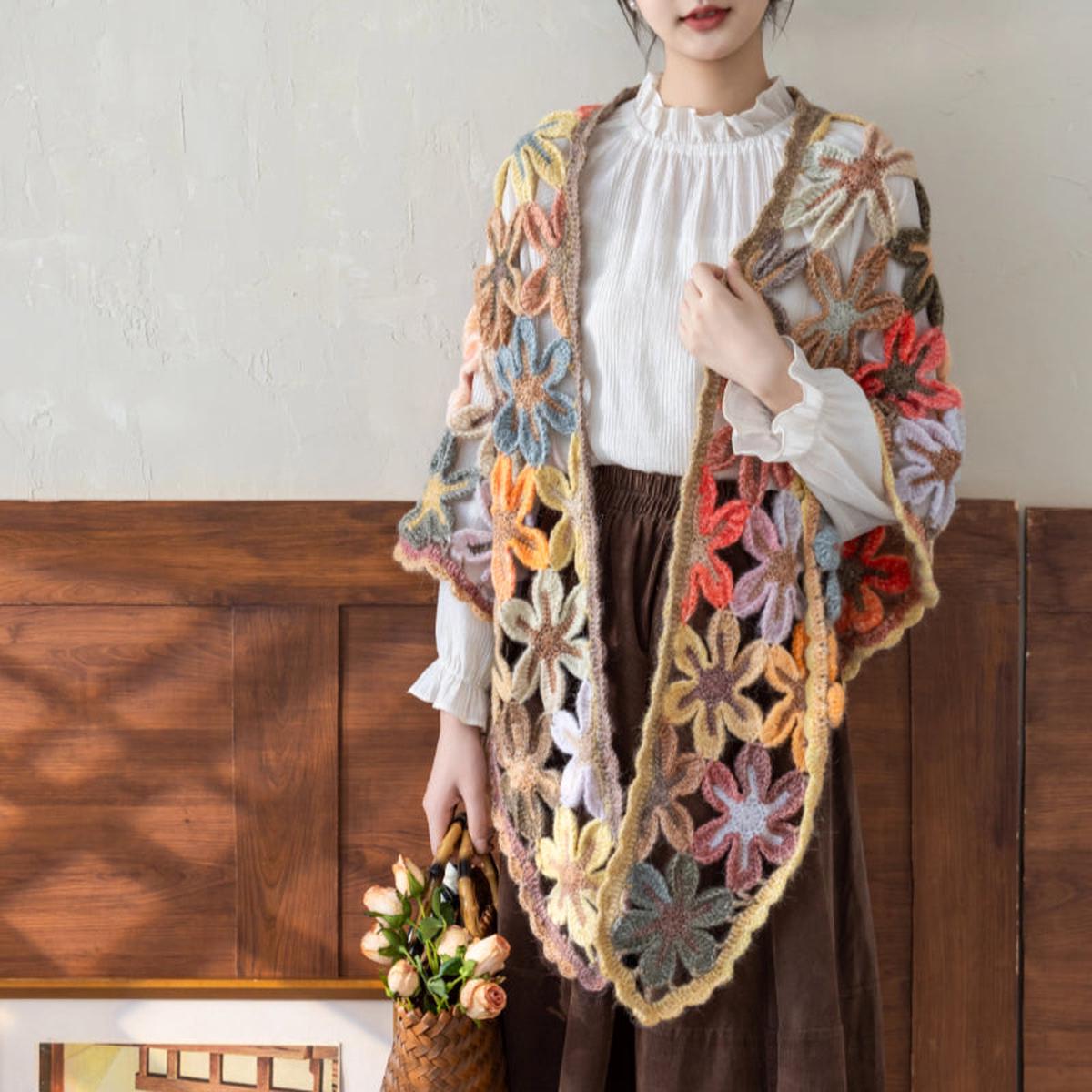 Banlan Shawl Crochet Yarn Kit