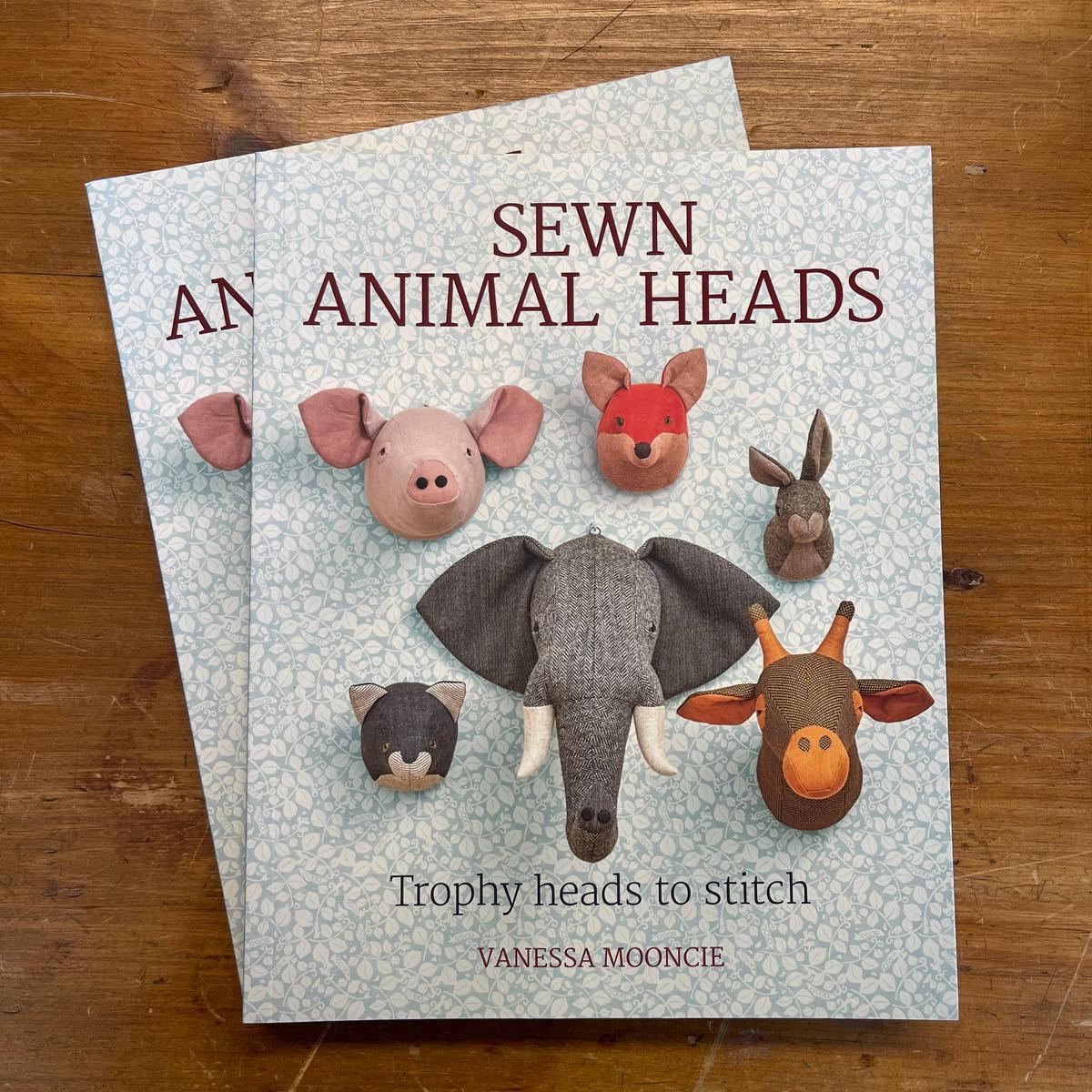 Sewn Animal Heads: Trophy Heads to Stitch