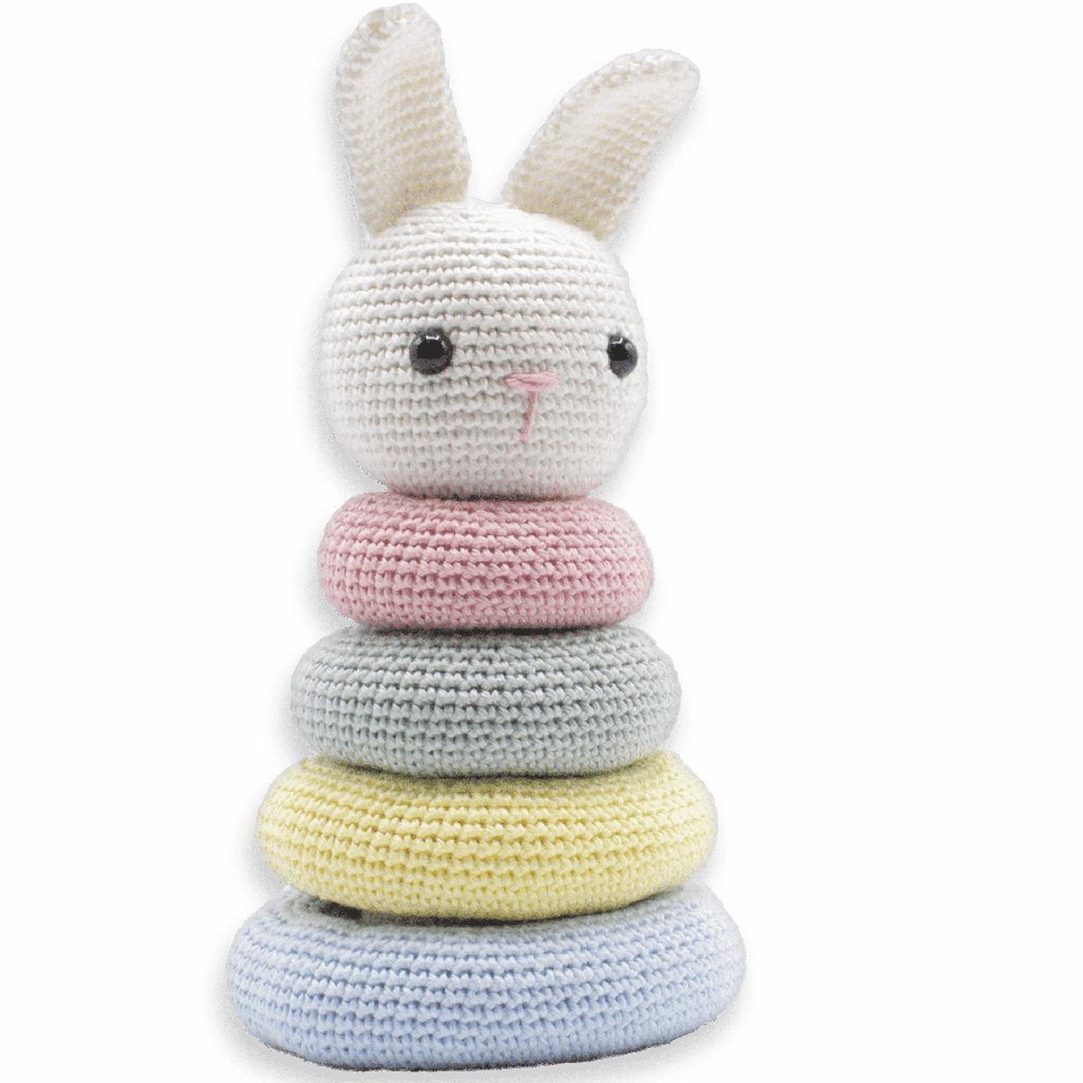Stacking Bunny Crochet Amigurumi Kit