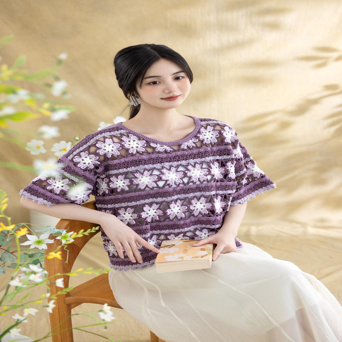 Flowered Balcony Crochet Kit