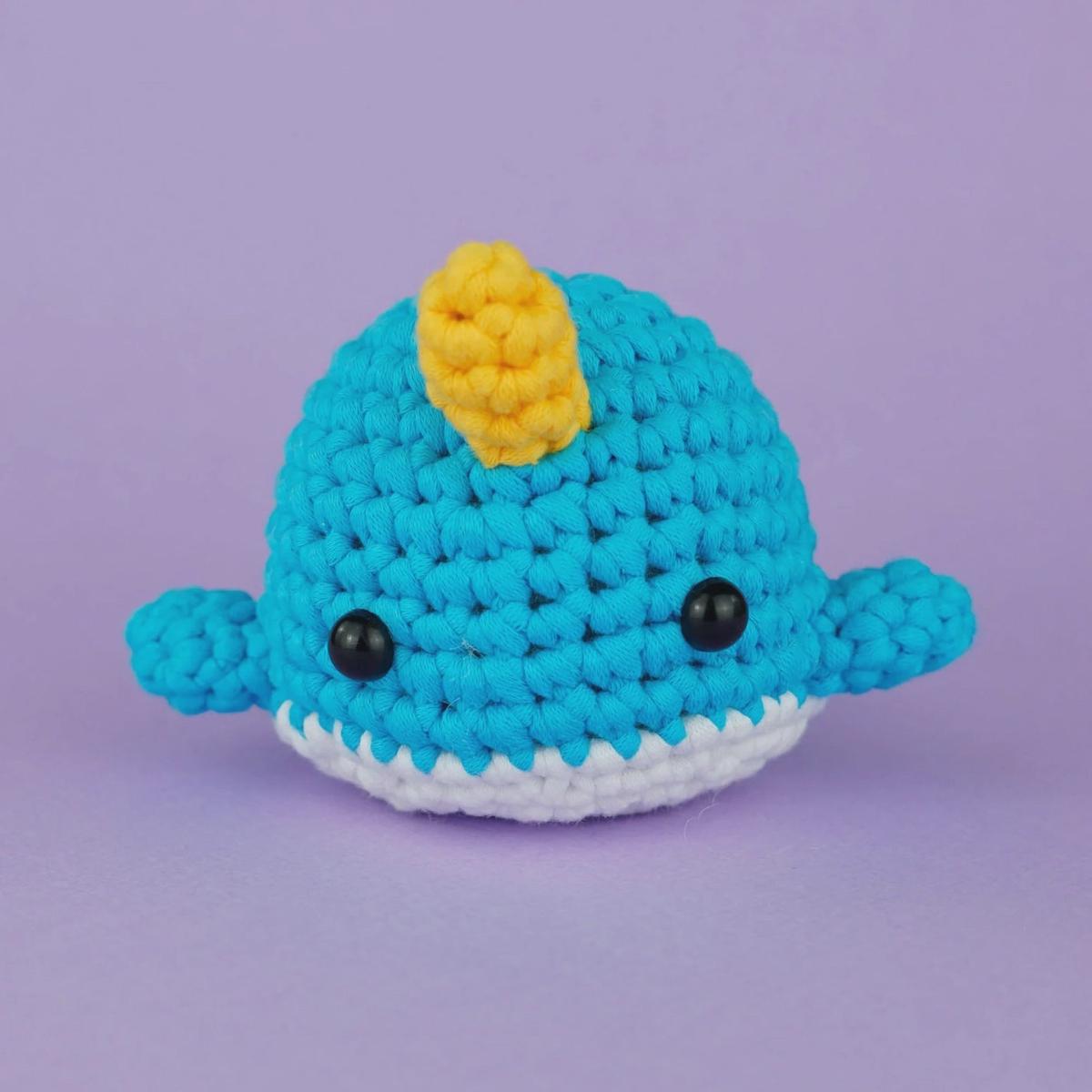 Bjorn the Narwhal Beginner Crochet Kit (Woobles)