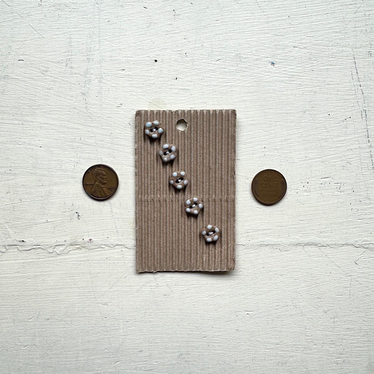 Tiny Flower Buttons