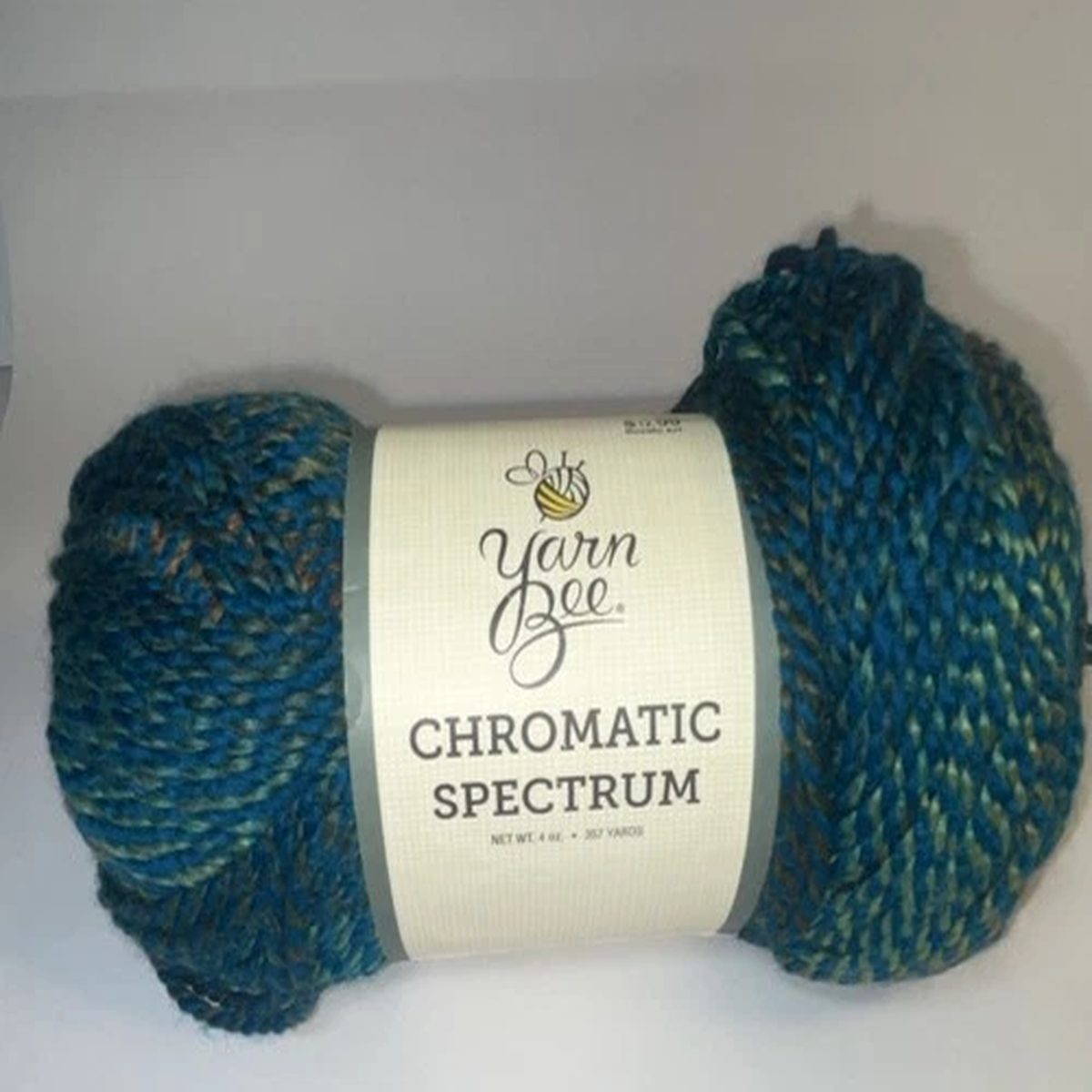 Yarn Bee Chromatic Spectrum It's Azure Blue Green Skein 2297455