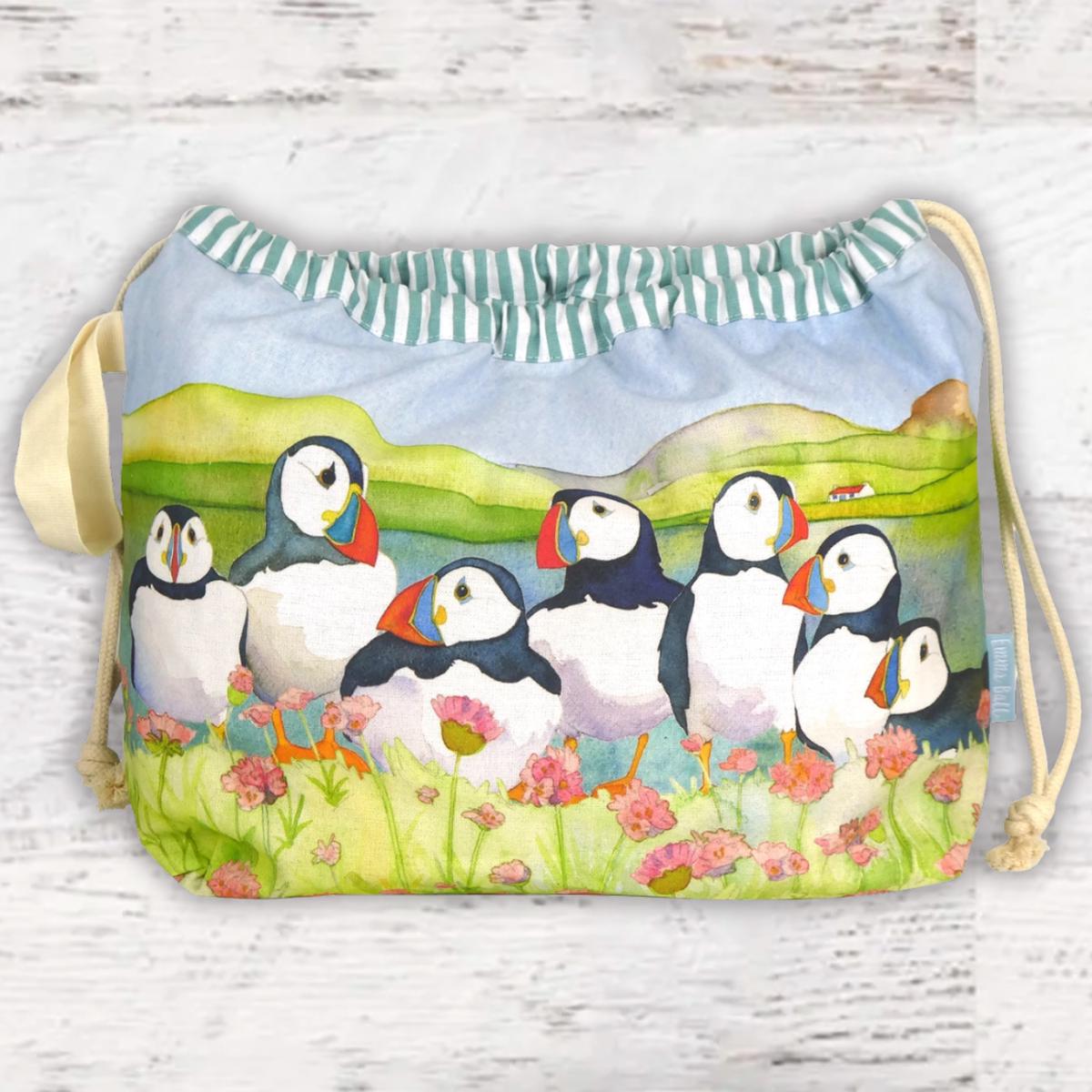 British Drawstring Bag