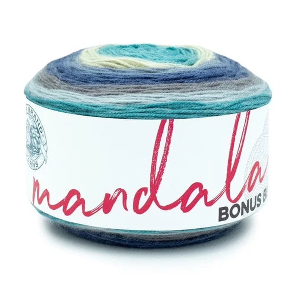 Yarn Mandala Bonus Bundle Acrylic Light DK 1181 Yards 10.5 Ounces Knitting