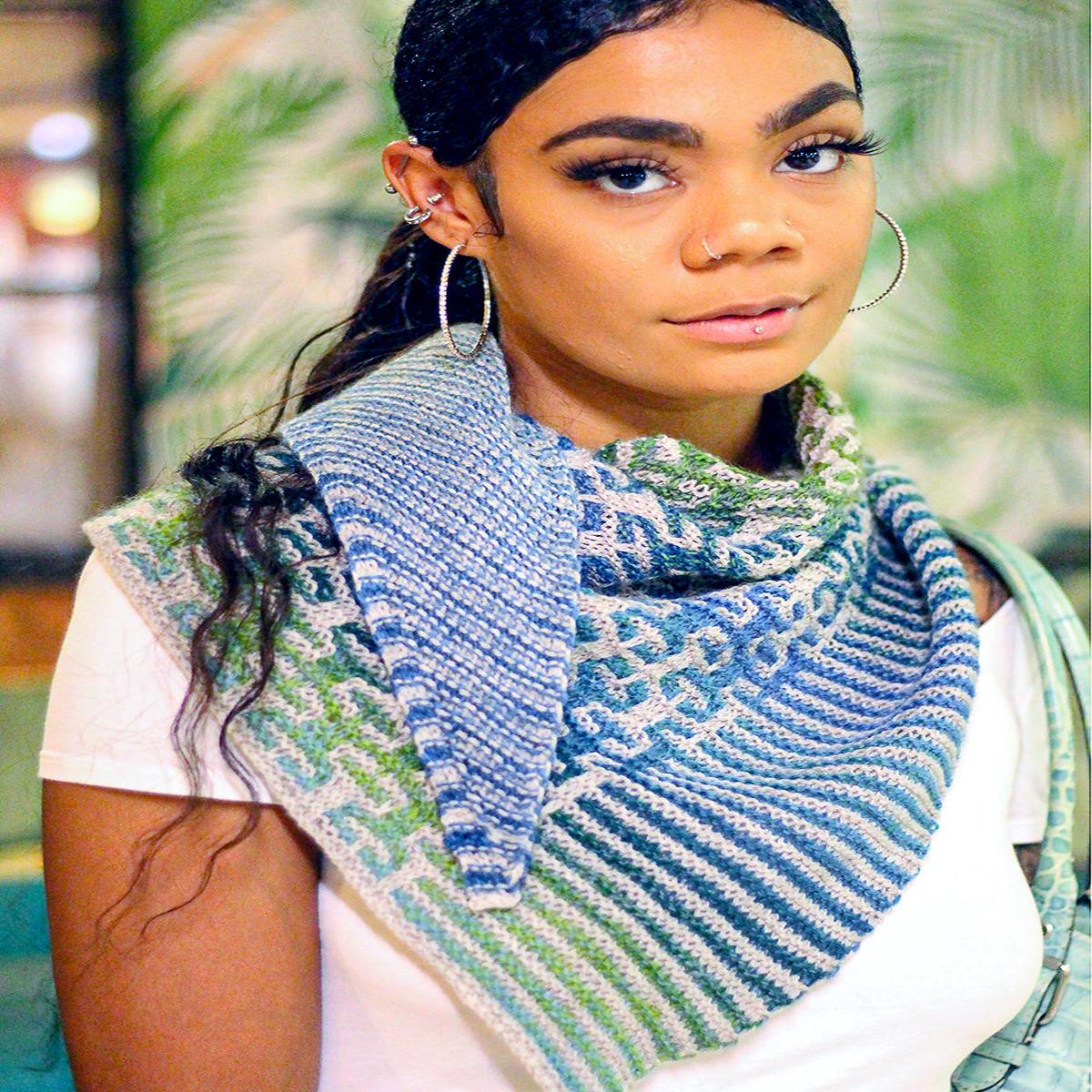 Hypnotik Shawl knitting pattern