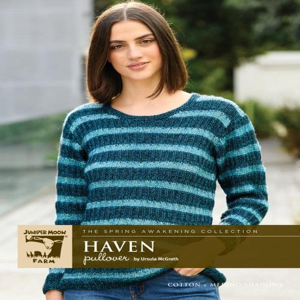 HAVEN PULLOVER Pattern by Juniper Moon Farm - Leaflet