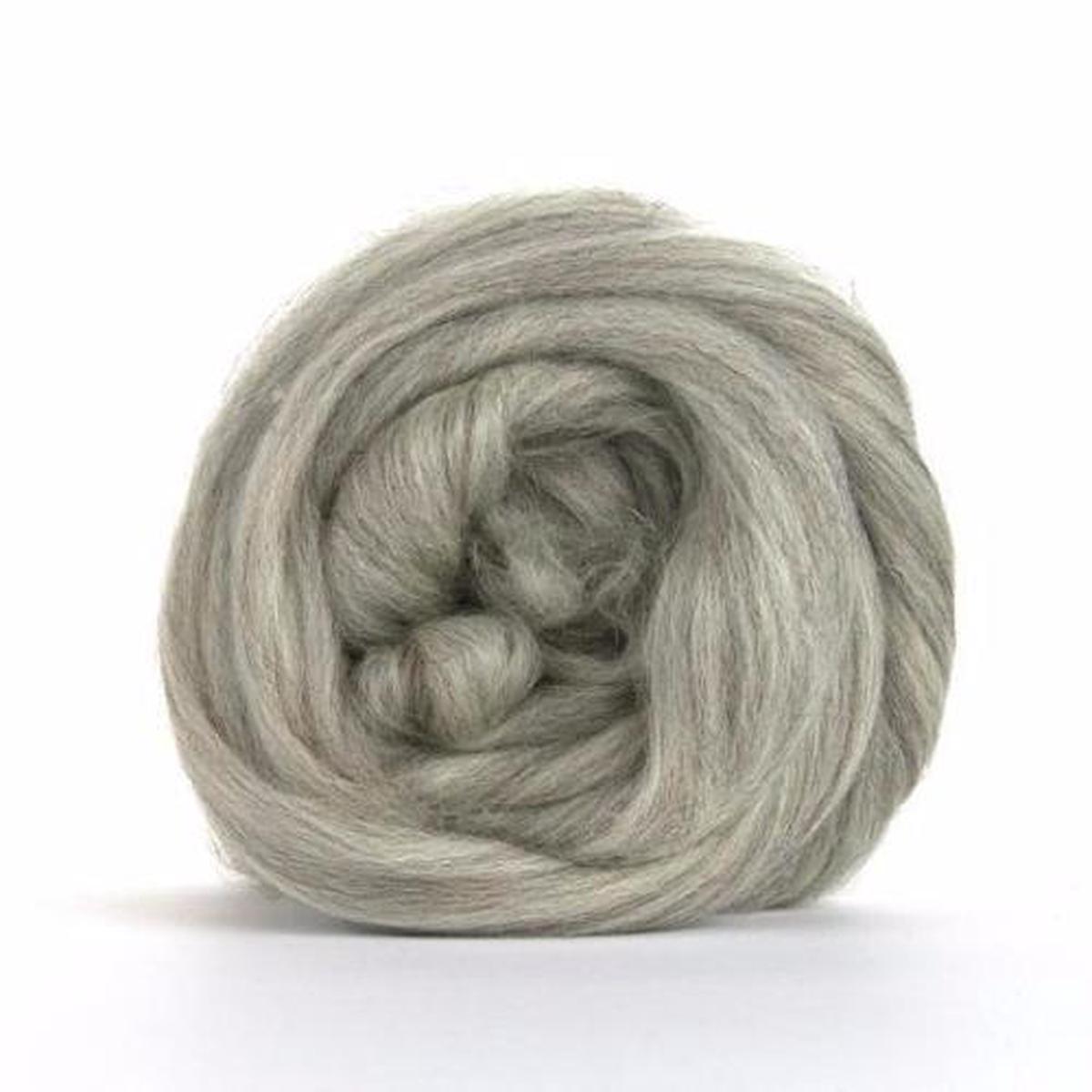 Paradise Fibers Corriedale Top - Natural Grey