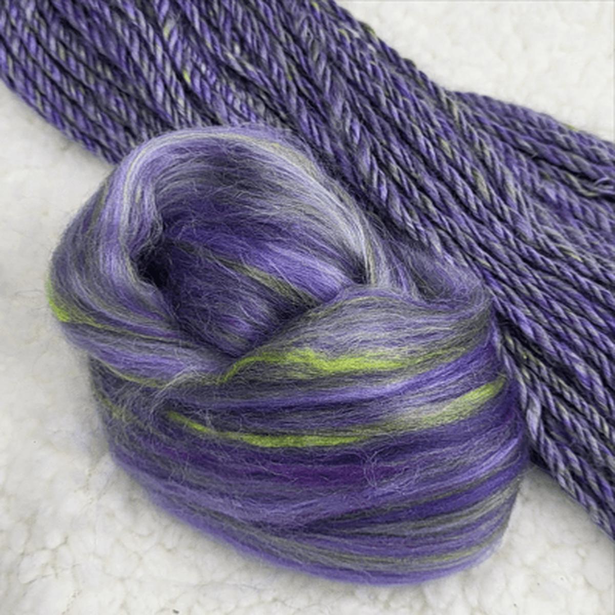 Paradise Fibers Merino/Tussah Silk Blend | Orchid Garden