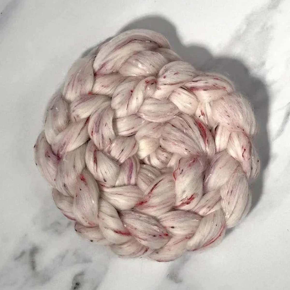 PF Polwarth Wool & Viscose Nepp Blend - Tart