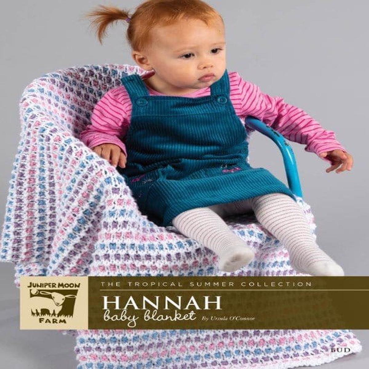 HANNAH BABY BLANKET Pattern | Juniper Moon Farms - Leaflet