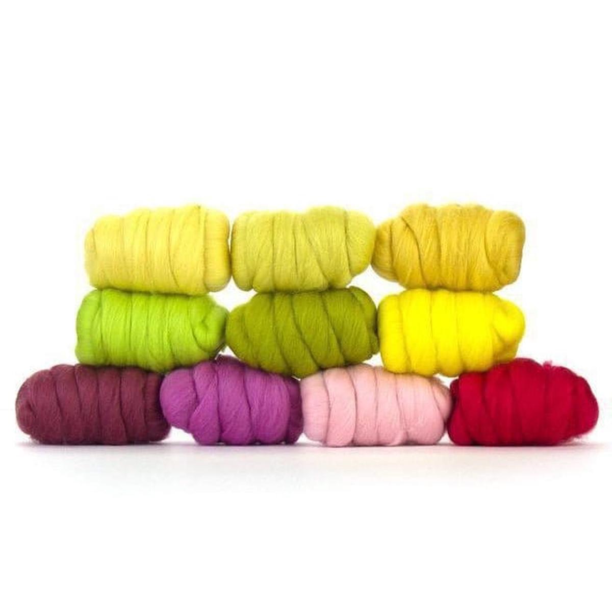 Paradise Fibers Mixed Merino Wool Bag - Spring Blossom