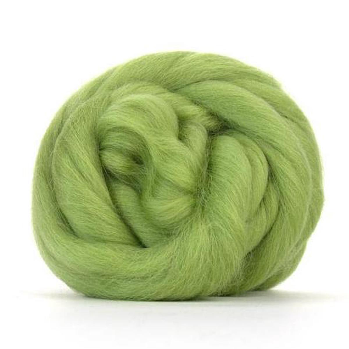 Paradise Fibers Solid Colored Corriedale - Sage