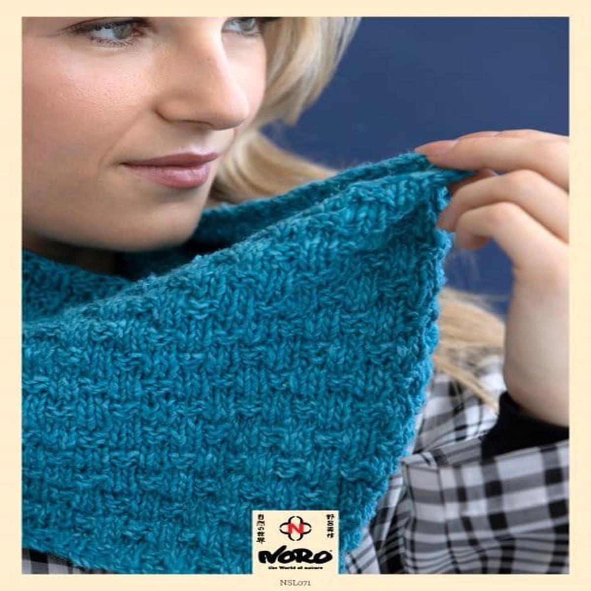 Noro | Celeste Basketweave Cowl Pattern Leaflet
