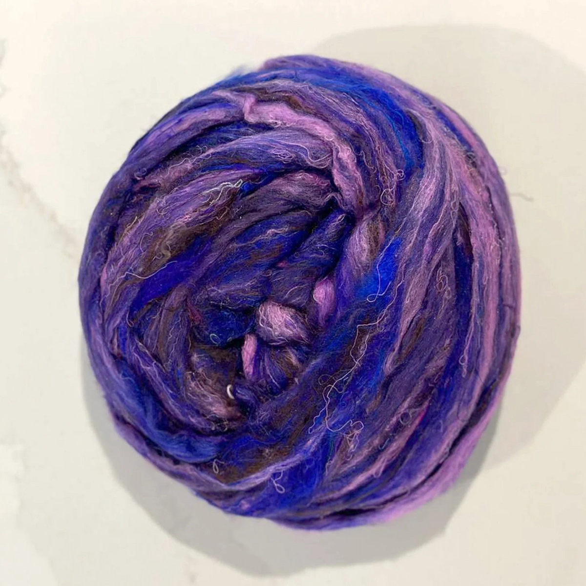 Recycled Sari Silk Top - Royal Robe