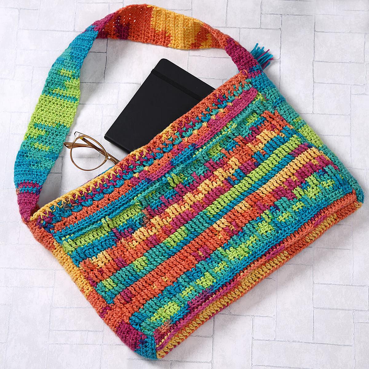 Rectangular Boho Bags - Multicolor - 10082